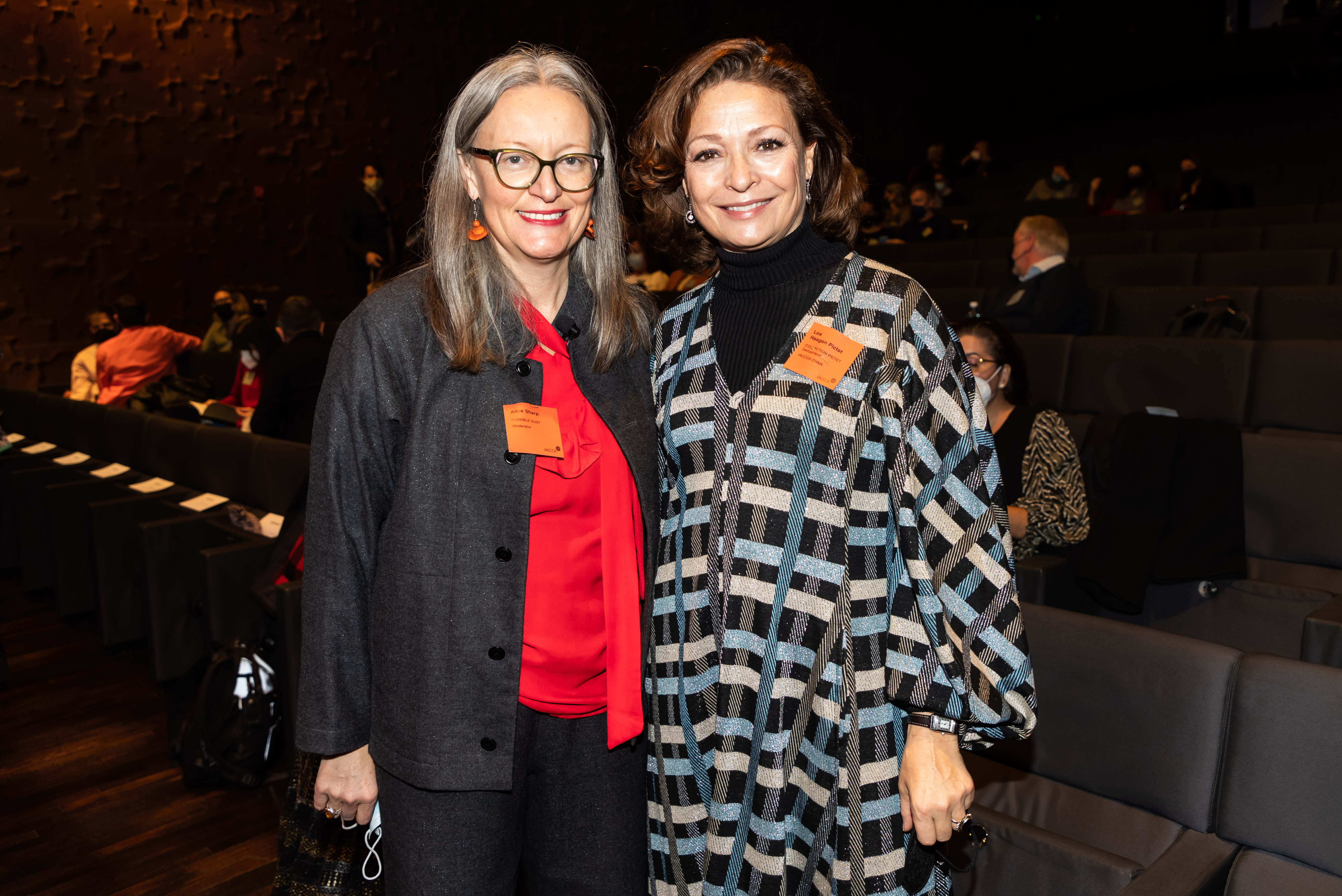 Alice Sharp,&nbsp;Artistic Director of Invisible Dust and Moderator of the Symposium with Loa Haagen Pictet, Chief Curator of Collection Pictet and Chair of IACCCA