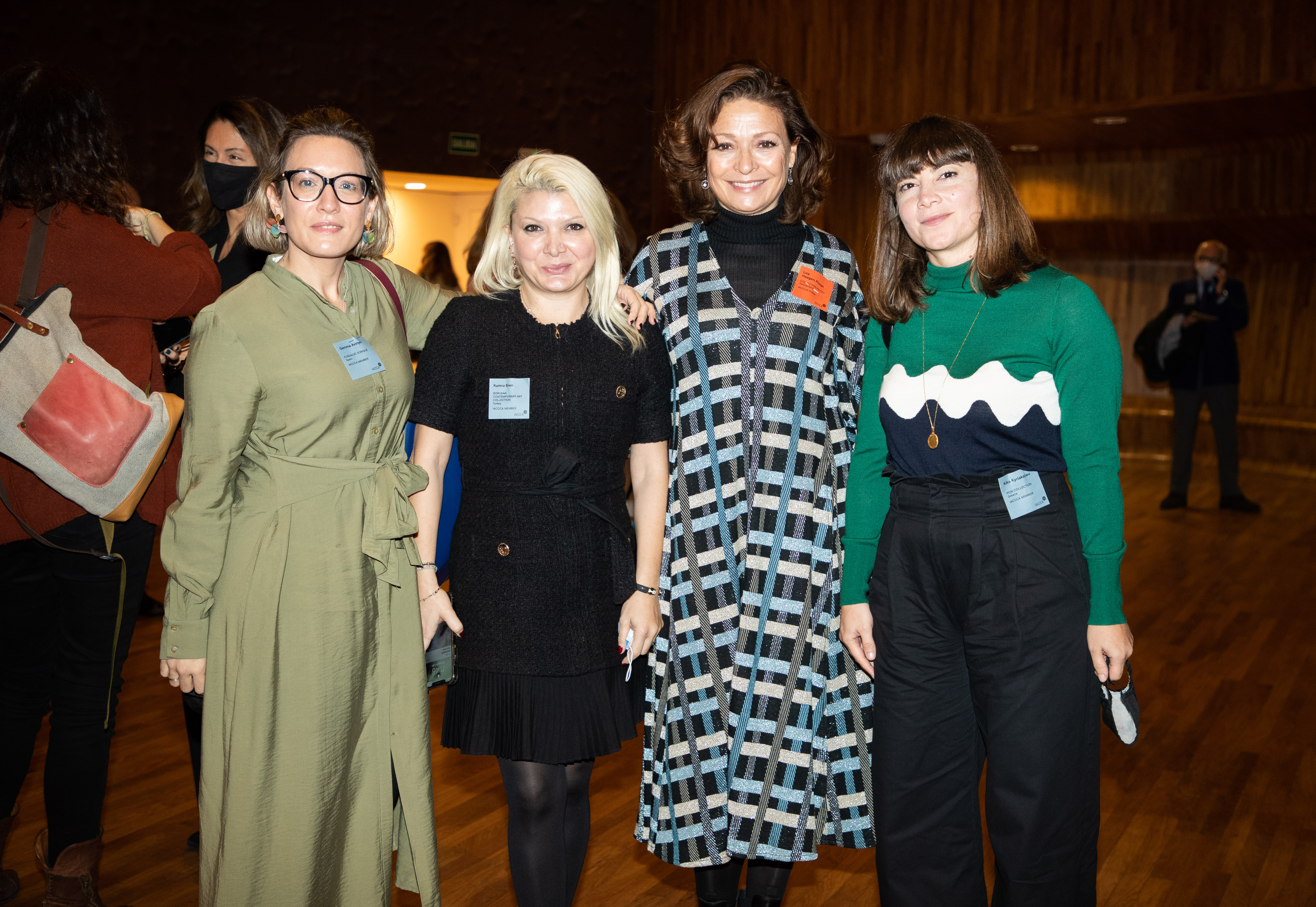 Gemma Anvinyo, Fundació Sorigué; Kumru Eren, Borusan Contemporary Art Collection; Loa Haagen Pictet, Collection Pictet and Kika Kyriakakou, PCAI Collection